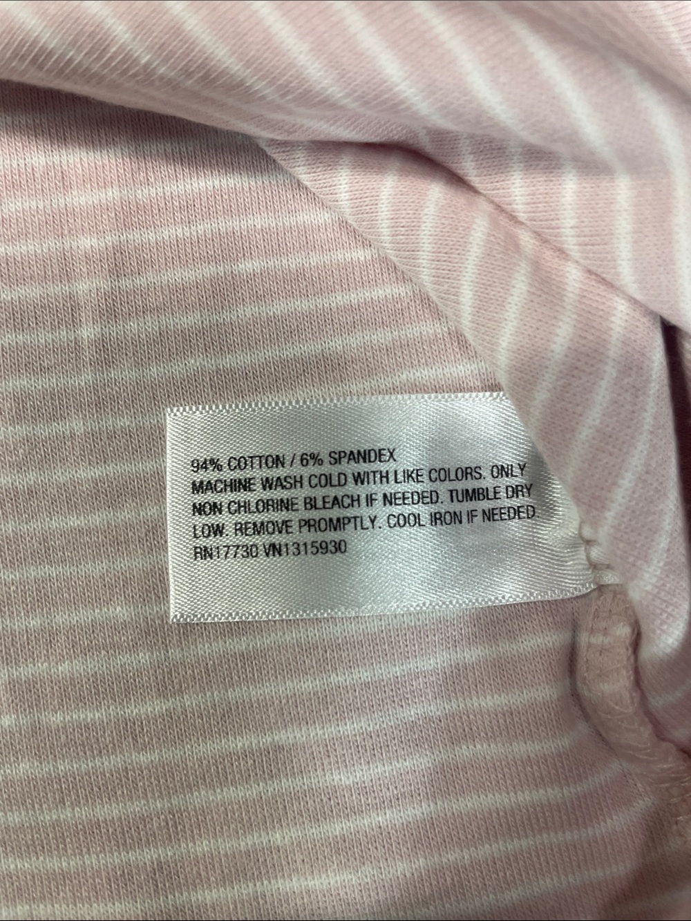 Wild Fable Slim Fit Striped Front Button Pink White Tee Size M | NWOT - Picture 3 of 3